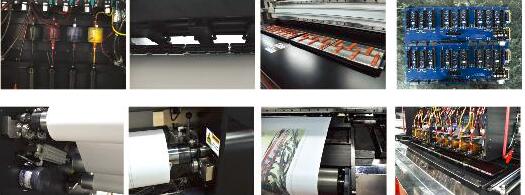 machine d'impression de tissu de 2,2 m Digital pour le tapis/Footcloth 800 * Dpi 1200