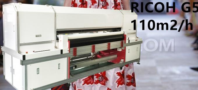 machine réactive d'impression de tissus de Digital d'encre de 7 pl sur le CE en soie des écharpes 1800mm certifié