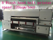 Impression de Digital d'imprimantes d'encre de colorant de ceinture sur la tête des textiles Ricoh 1500 kilos