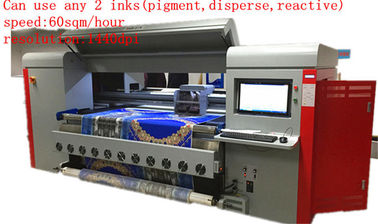 Chine Dx5 dirige des imprimantes d&#039;encre de colorant pour la machine automatique d&#039;impression de tissus de tissu usine