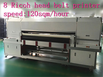 Chine Impression de Digital d&#039;imprimantes d&#039;encre de colorant de ceinture sur la tête des textiles Ricoh 1500 kilos usine